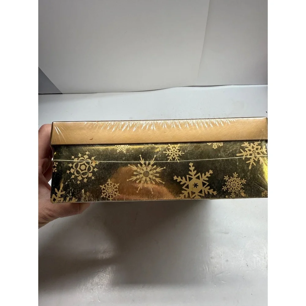 Hallmark Seasons Deluxe Boxed Christmas Cards 40 Count Santa Claus Gold Seals
